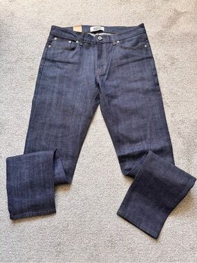 Women’s Naked and Famous 12.5oz Japanese Selvedge Denim Jeans Size 32 Brand New